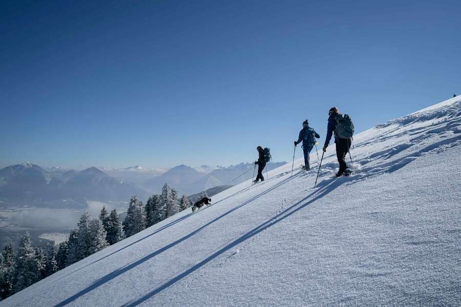 Mit Schneeschuhen durchs Ammergebirge