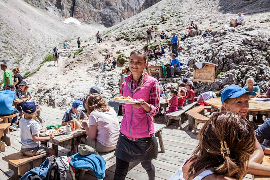 Langkofelhütte Südtirol