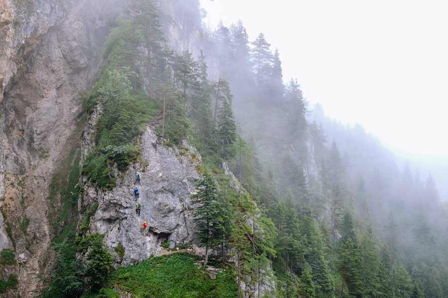 Bergwelten mein erster Klettersteig Ramsau am Dachstein