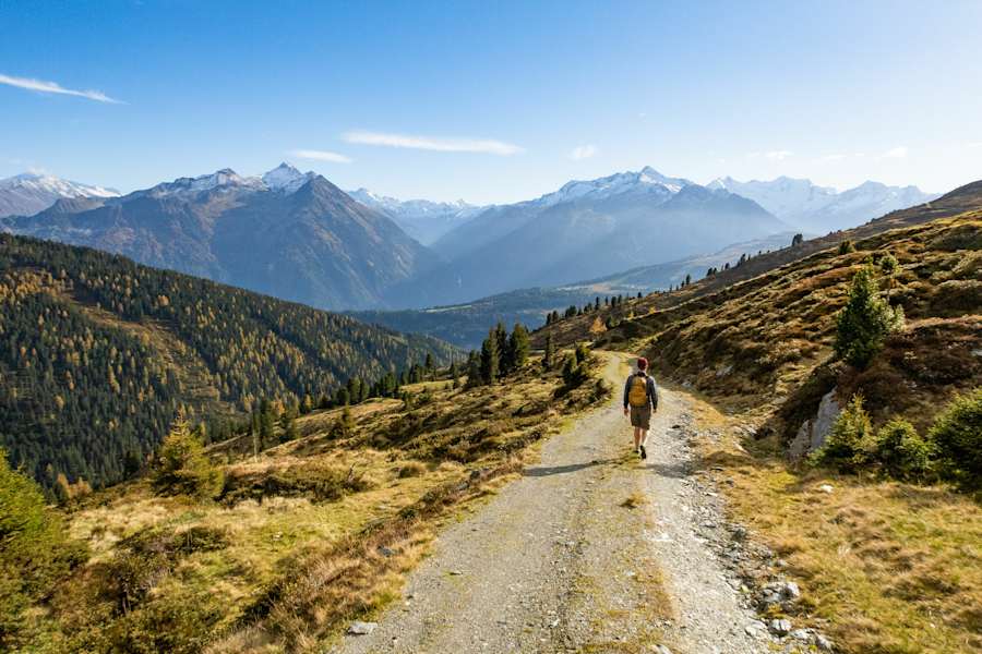 Wanderer am Ronachgeier