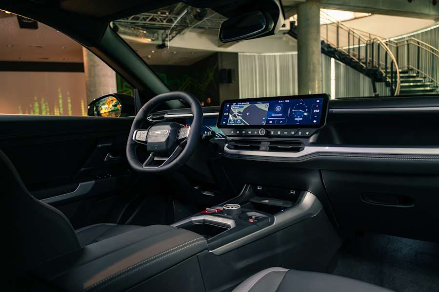 Die Innenausstattung des neuen Jeep Compass.