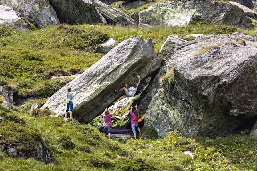 Auf der Koralpe versteckt sich ein Boulderparadies, das seinesgleichen sucht