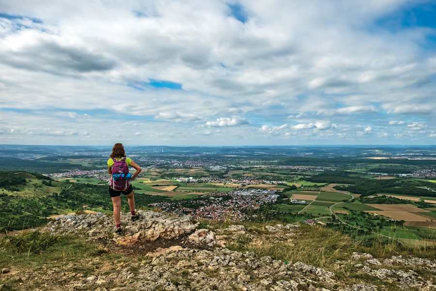 Aussichtspunkt Breitenstein am Albtrauf