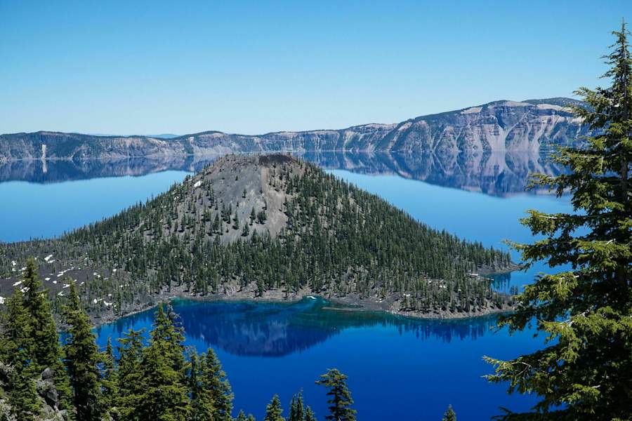 Pacific Crest Trail in den USA: Im Crater-Lake-Nationalpark in Oregon