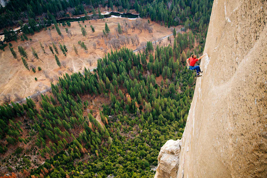 Tommy Caldwell klettert am El Capitan