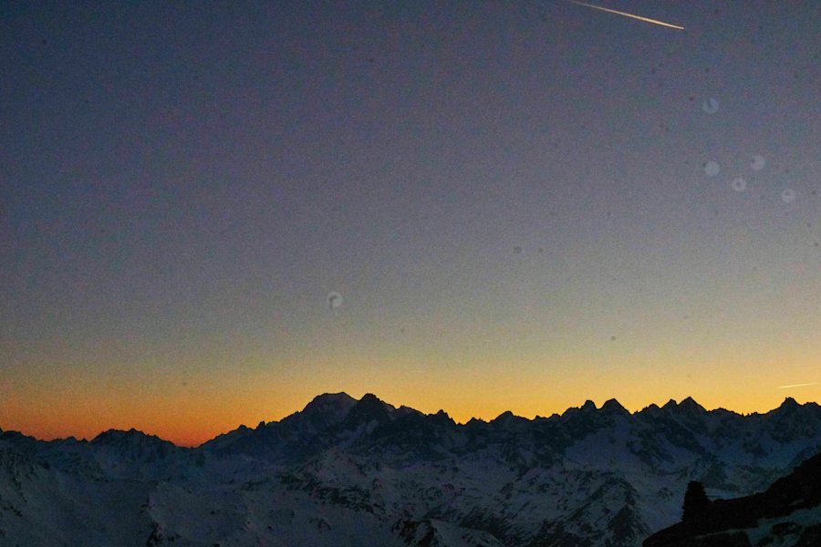 Le Défi: Blick in die Walliser Alpen entlang der Tour zum Grand Combin