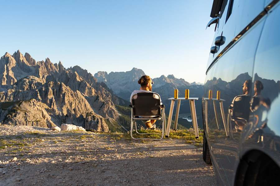 Camper Auronzohütte