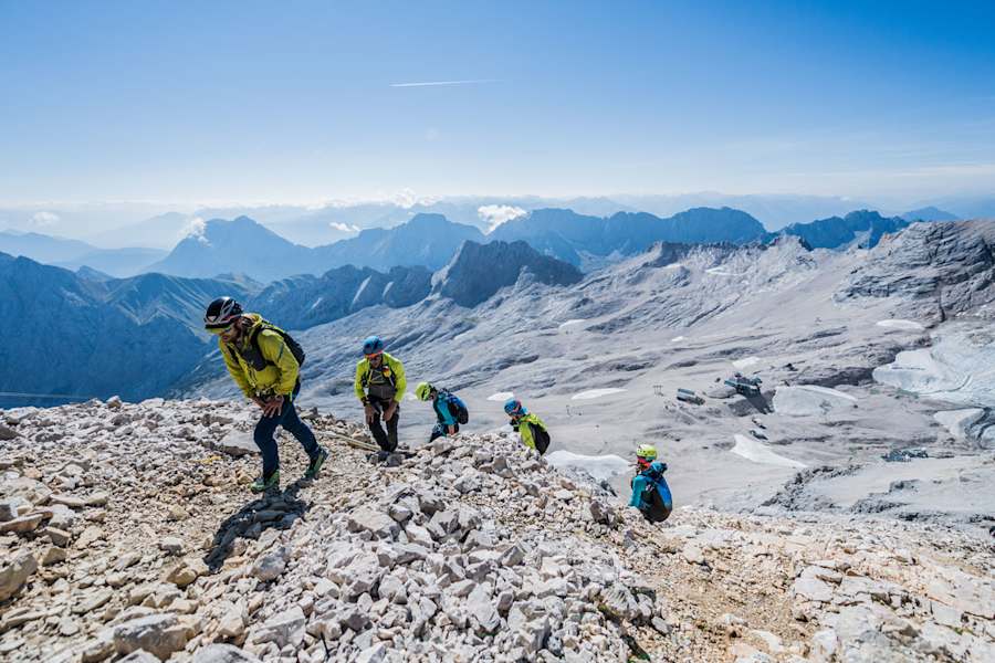 Bald sind die Kraftreserven verbraucht – zum Glück ist der Gipfel in greifbarer Nähe