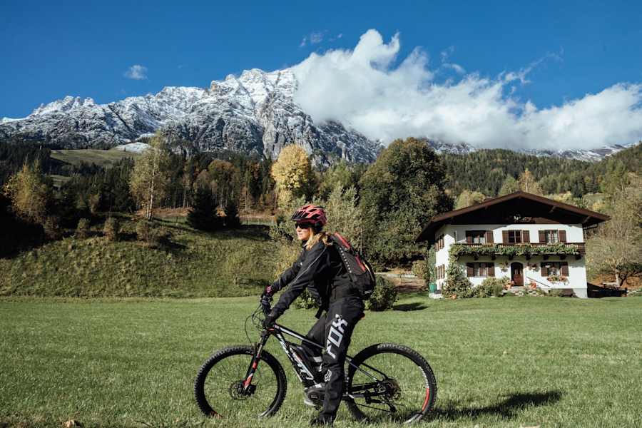 Herbstliche E-Bike-Genusstour in Leogang
