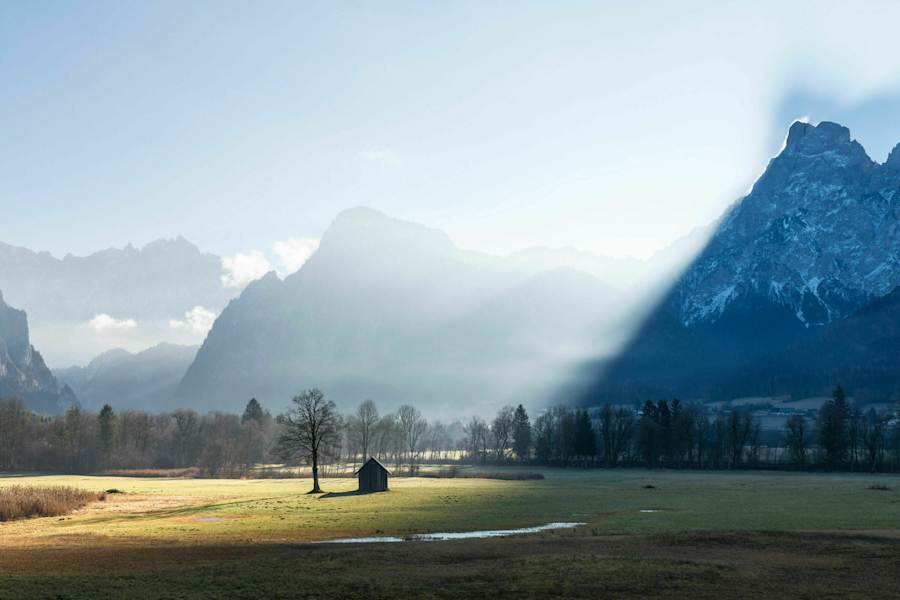 Ennswiesen zwischen Weng und Gesäuse-Eingang