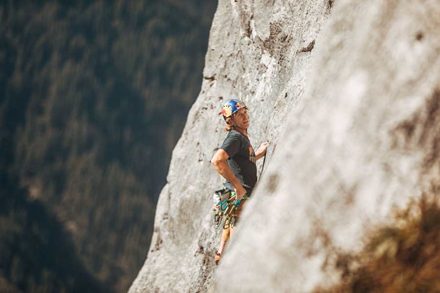 Stefan Glowacz in der Verdon-Schlucht