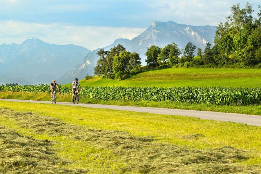 Auf dem Tauernradweg durch das Salzburger Land