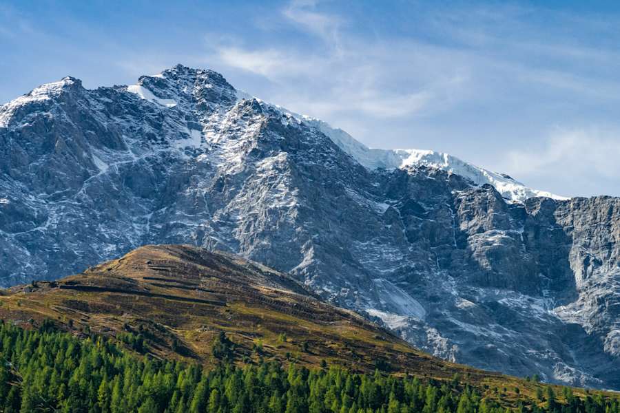 Der Ortler von Sulden aus