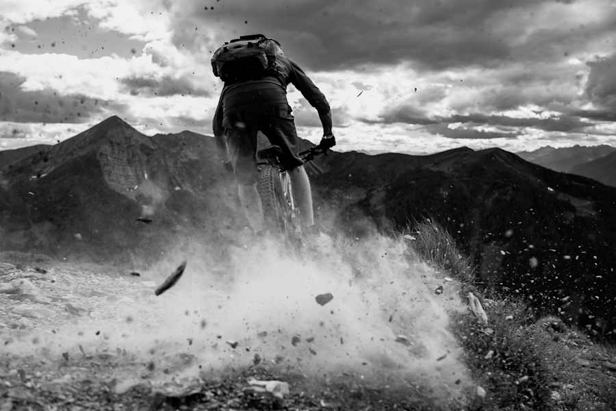 Auch in den Gailtaler Bergen finden sich perfekte Trails. 