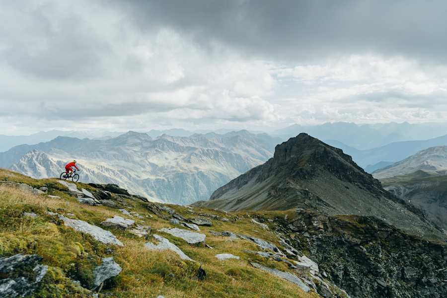 Einsam in den Hohen Tauern. Kein Mensch weit und breit