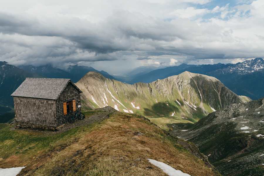 Tolle Aussicht von der Böseckhütte