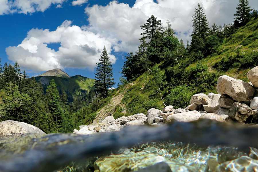 Karwendel: Blick zum Sonnjoch