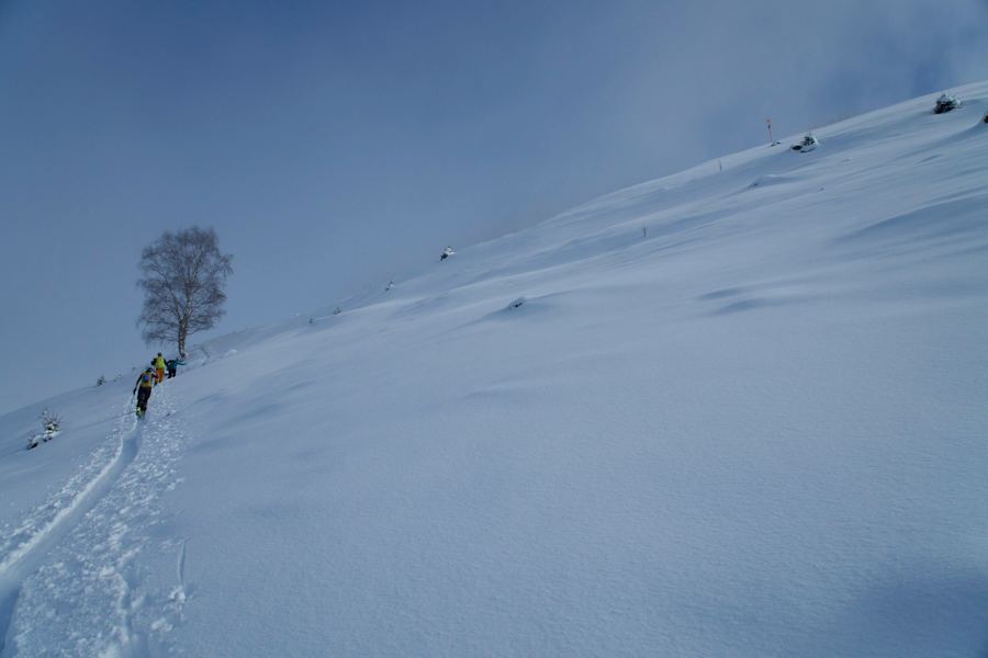 Aufstieg zum Kuhkaser
