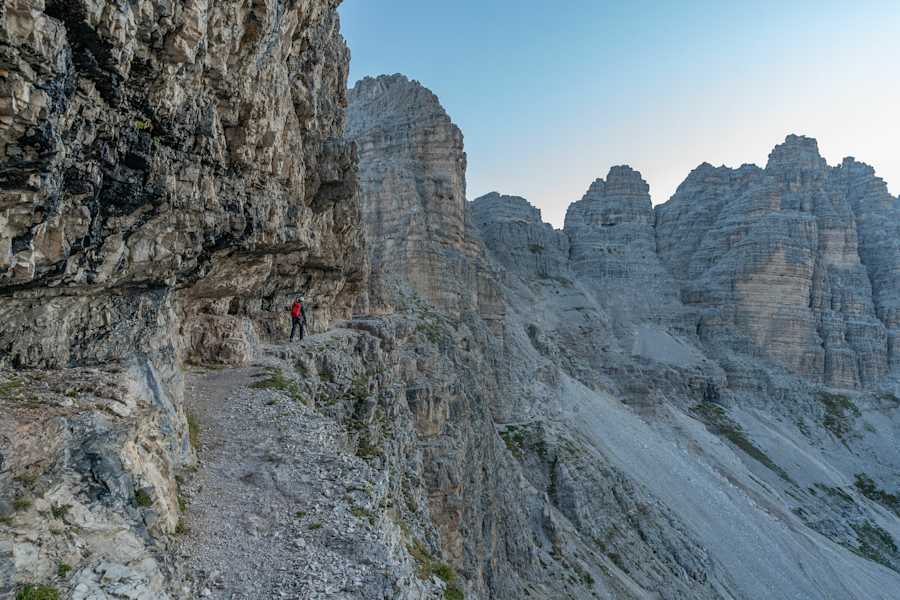 Bergsteiger am Passportensteig