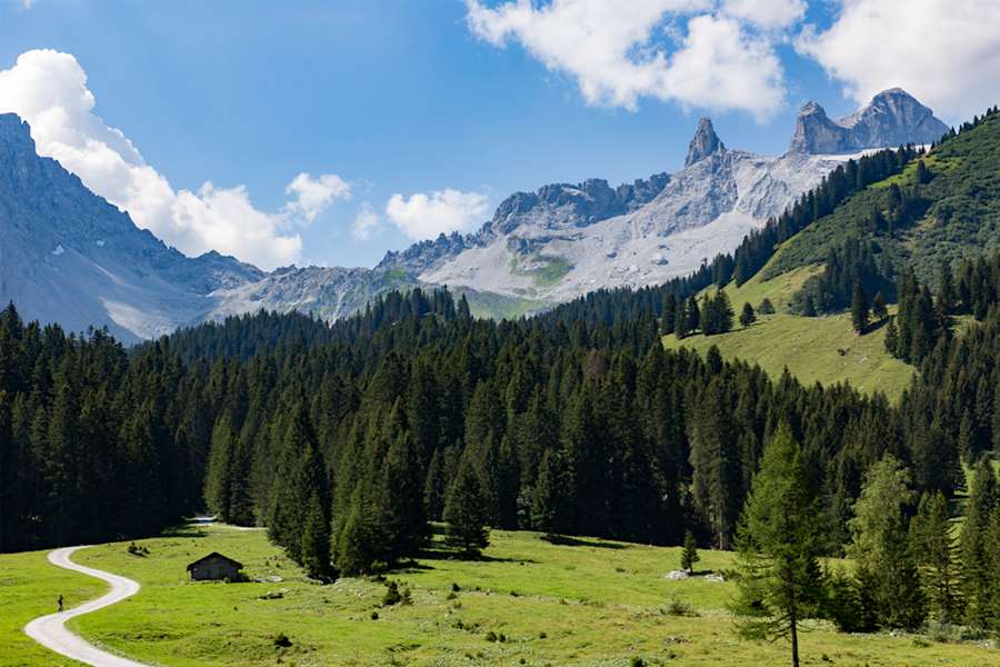 Lindauer Hütte Mountainbike Montafon