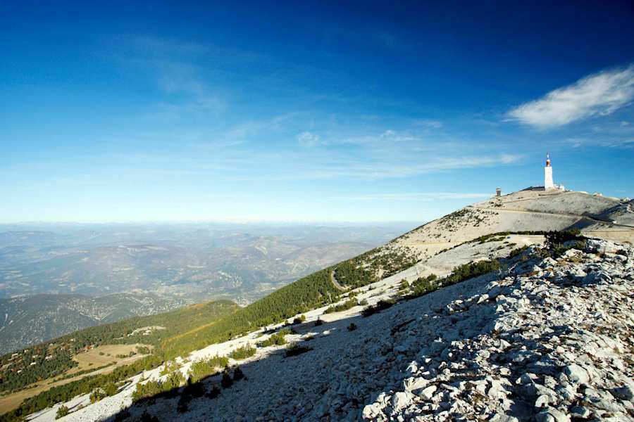 Der kahle Berg der Provence: Mont Ventoux