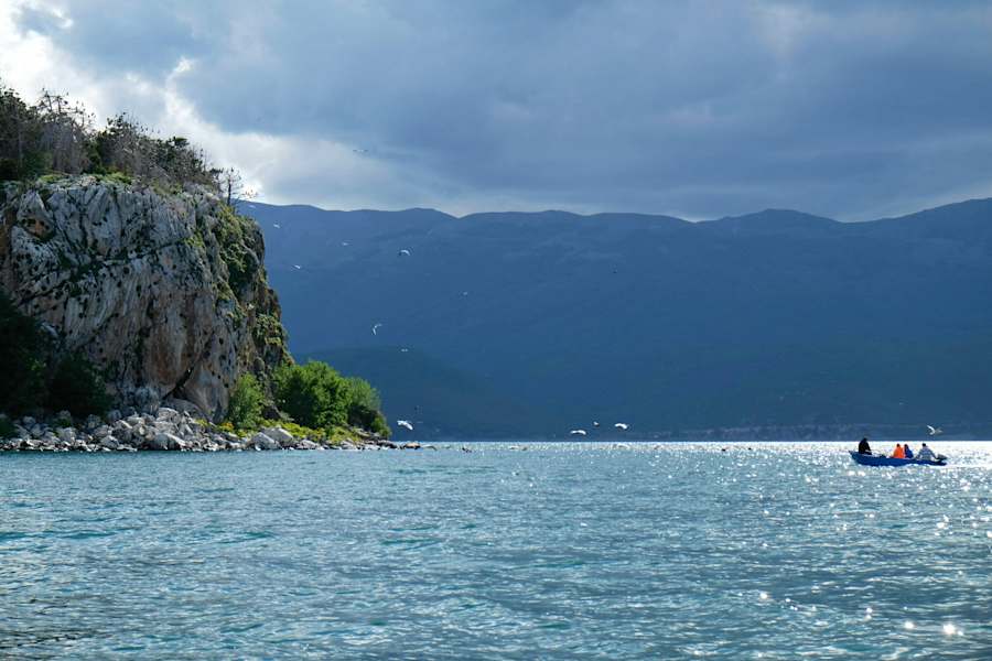 Mountainbike Ohridsee Mazedonien Bergwelten