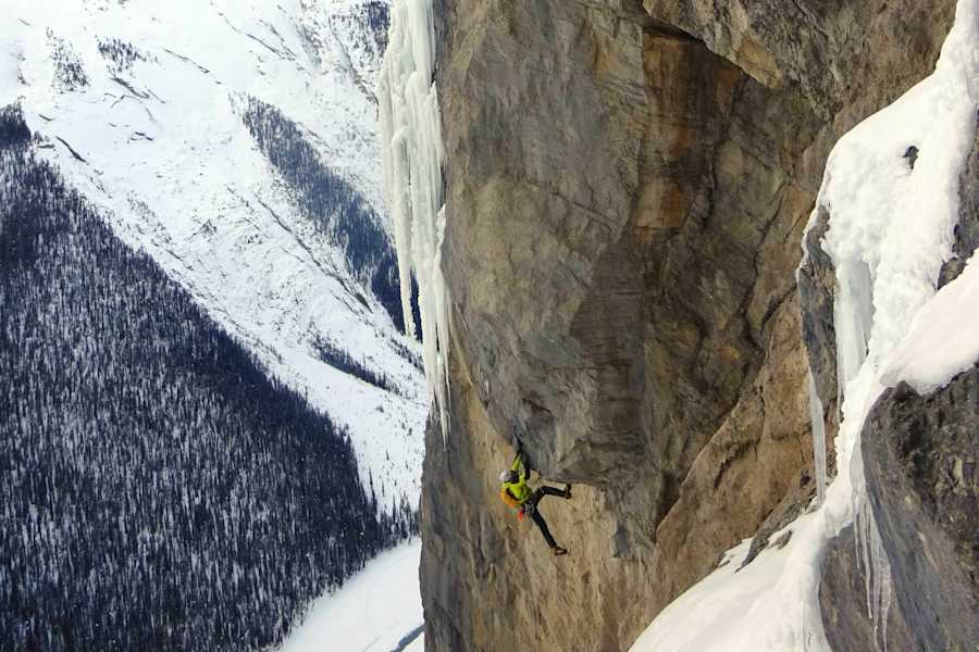 Eisklettern in Kanada