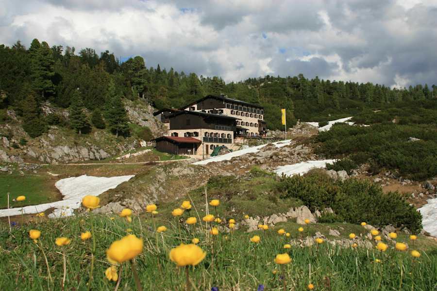 Neue Traunsteiner Hütte in Bayern