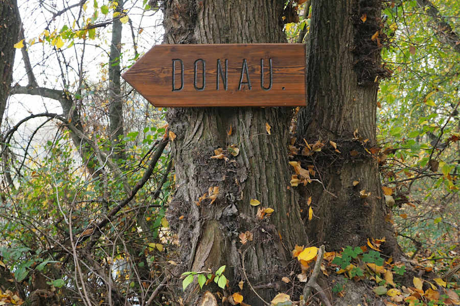 Wanderwegmarkierung Petronell