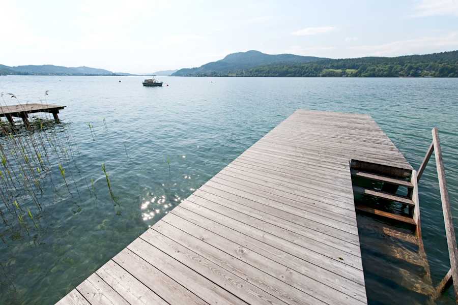Naturbadeplatz „Techelsberg“ am Wörthersee in Kärnten