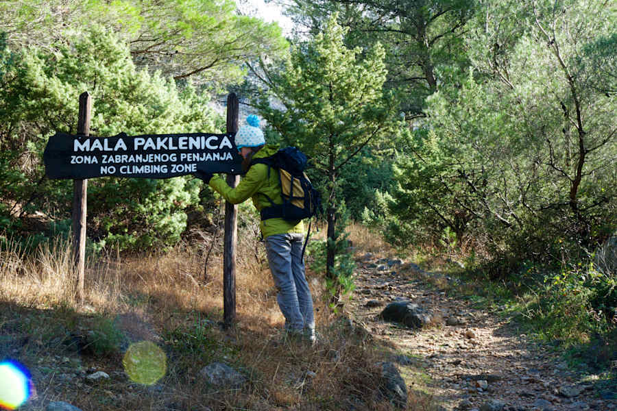 Das Klettererherz wird weinen: Kletterverbot im Mala Paklenica, Potential für ein zweites Siurana