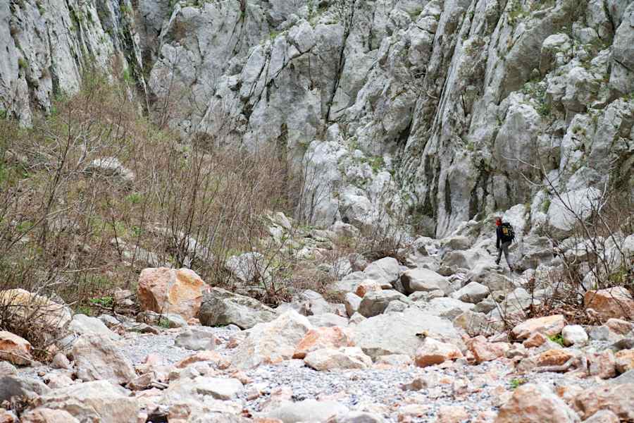 Unterwegs im Mala Paklenica