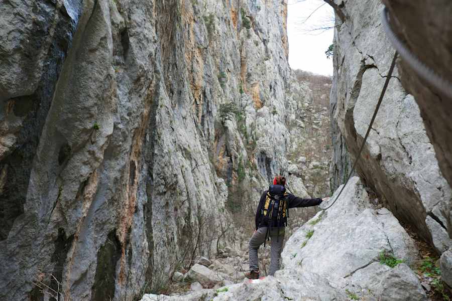 Unterwegs im Mala Paklenica