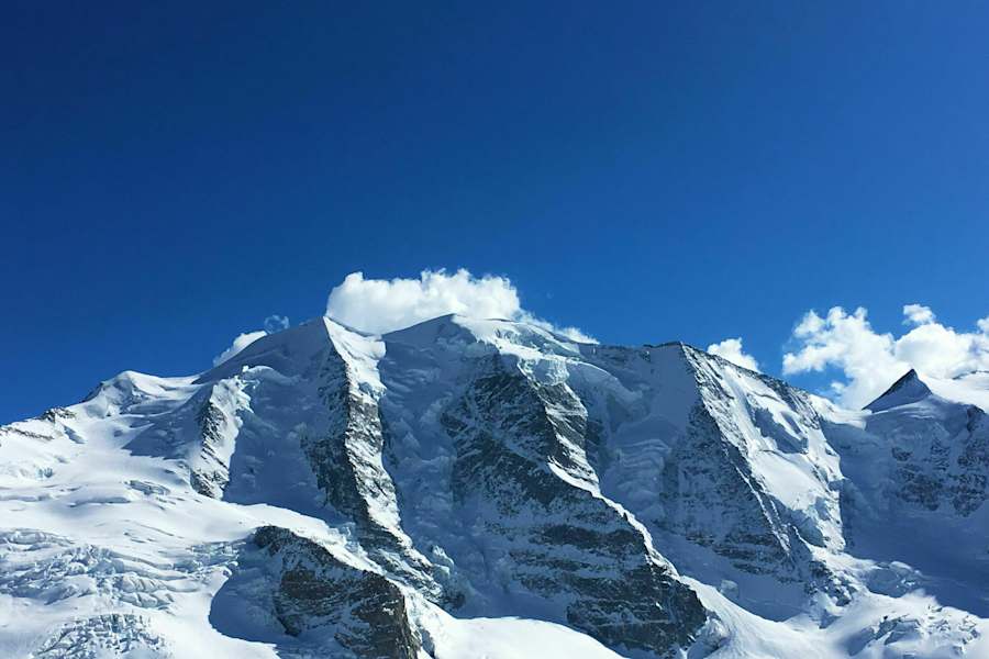 Skihochtour: Auf den Piz Palü in der Berninagruppe in Graubünden