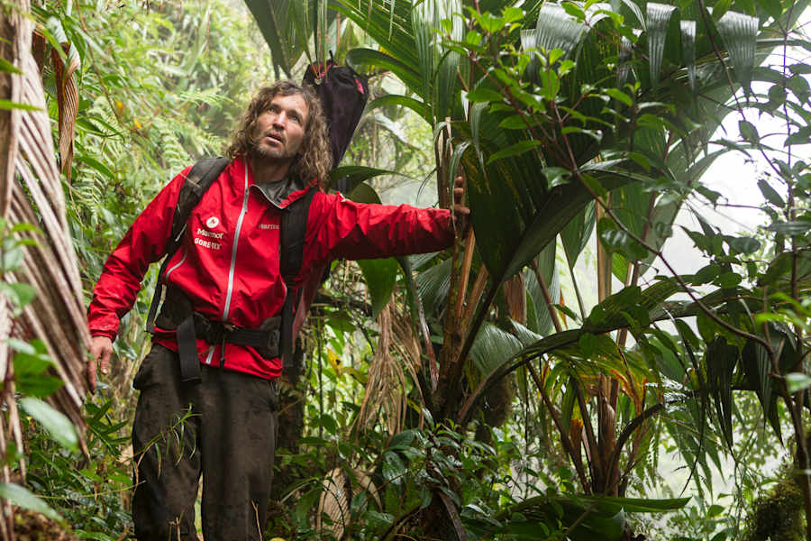 Stefan Glowacz im Dschungel von Guyana