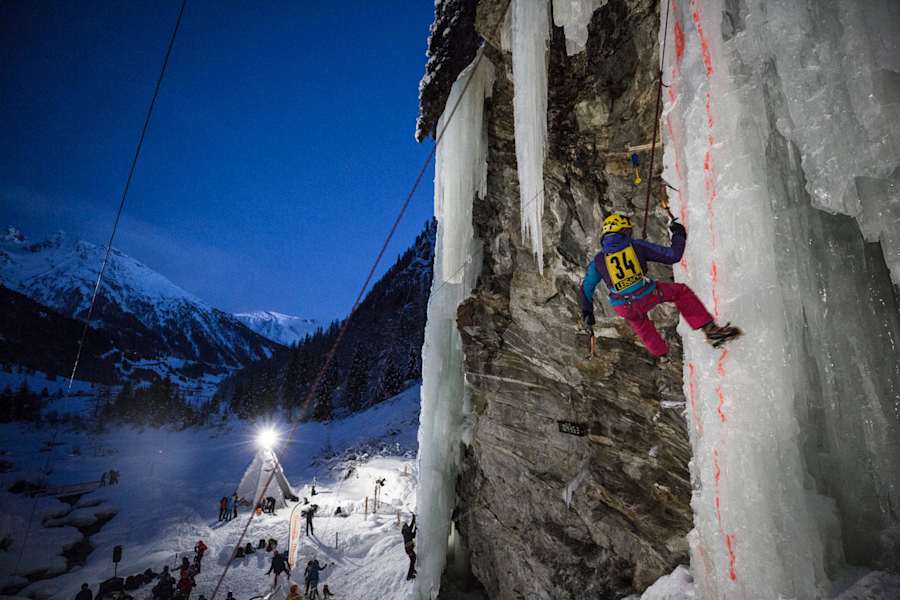 Eiskletterfestival im Eispark Osttirol