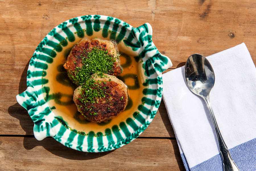 Kaspressknödelsuppe 