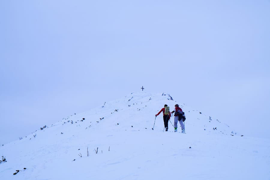 Skitour in Oberösterreich: Rote Wand im Toten Gebirge