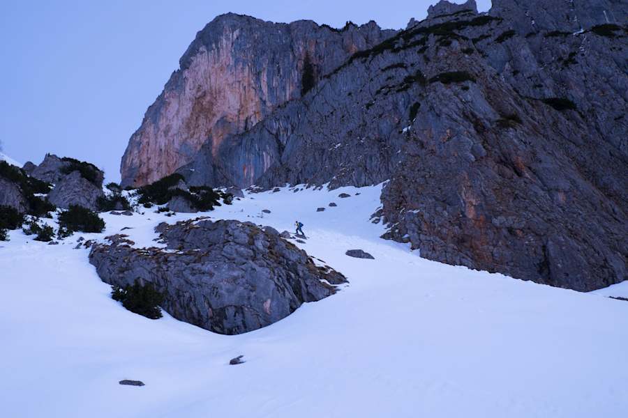 Skitour in Oberösterreich: Rote Wand im Toten Gebirge