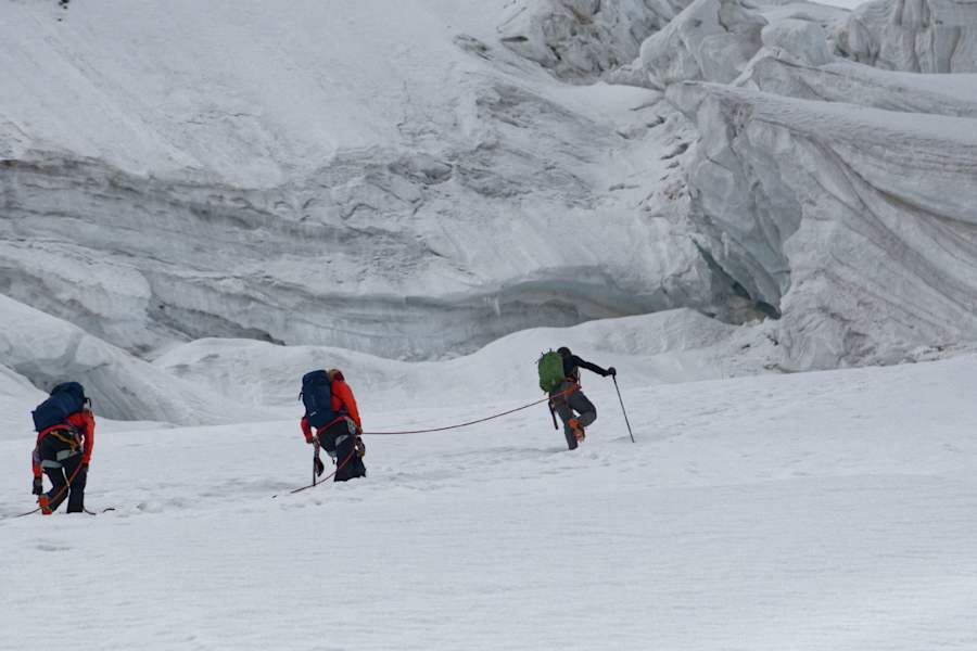 Piz Palü Engadin Salewa Basecamp Bergwelten