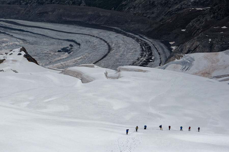 Piz Palü Engadin Salewa Basecamp Bergwelten