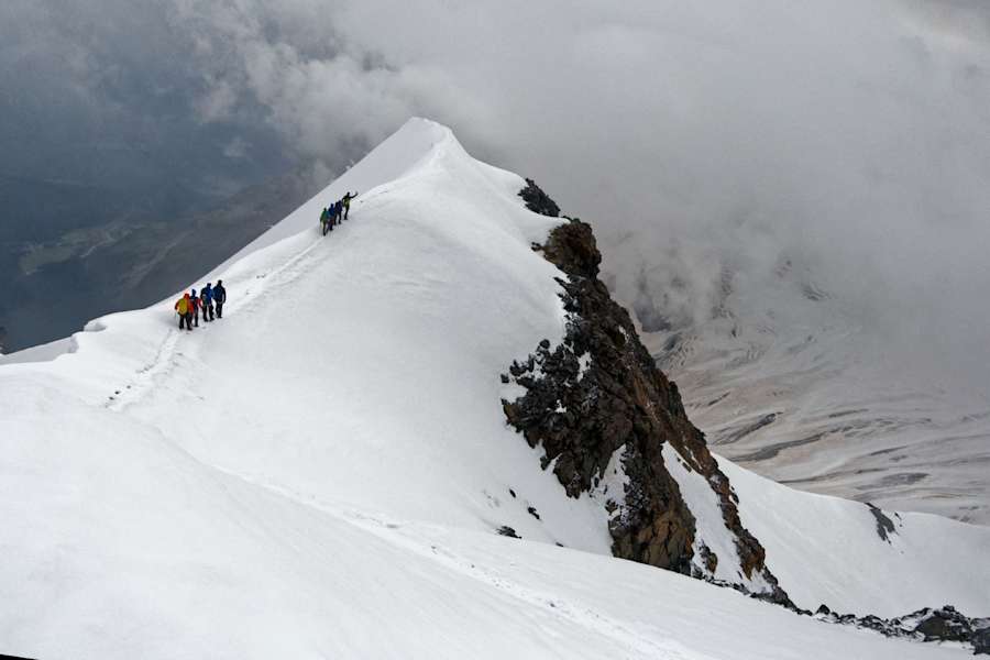 Piz Palü Engadin Salewa Basecamp Bergwelten