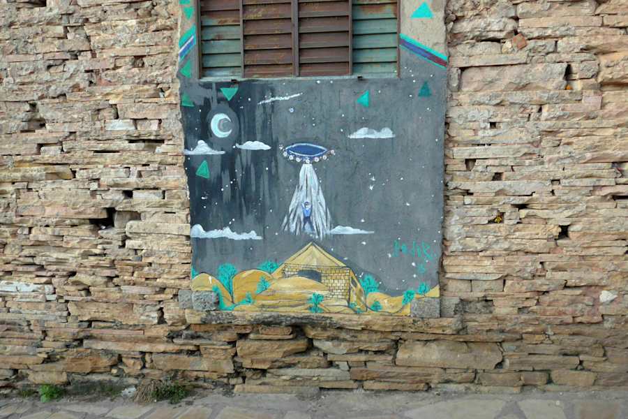 Ufo-Spuren im Örtchen São Thomé das Letras