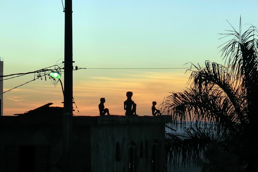 Abendstimmung in São Thomé das Letras