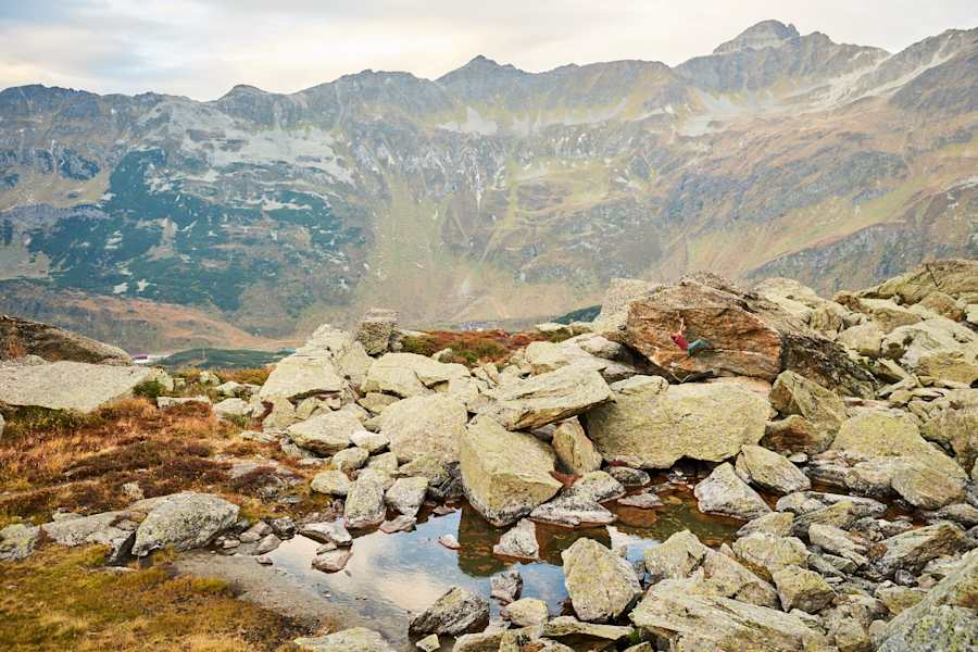 Bouldern Silvapark Bergwelten
