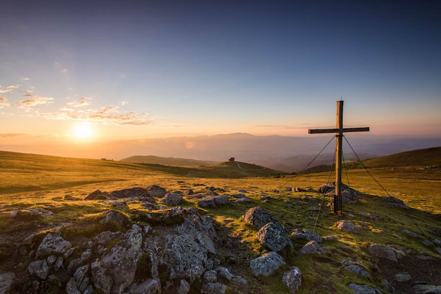 Sonnenaufgang auf der Saualpe