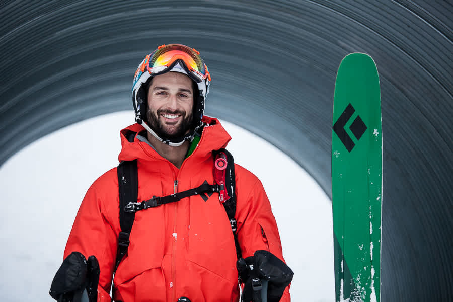 Tom Gaisbacher: Freerider. Liebt Steilrinnen und Nordwände, ist drauf und dran die Erstbefahrungen von Heini Holzer zu wiederholen.
