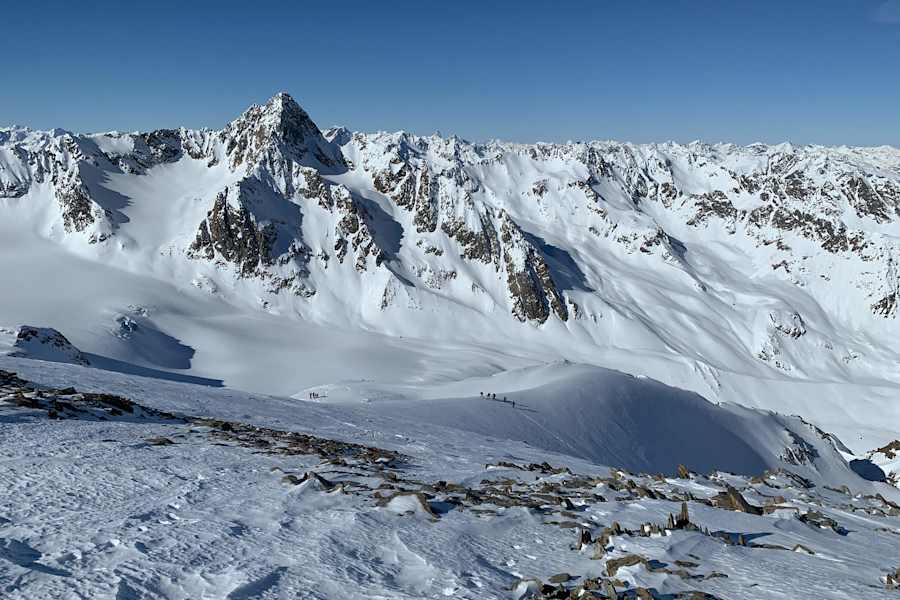Einzigartiges Panorama mit Blick auf die Wilde Leck