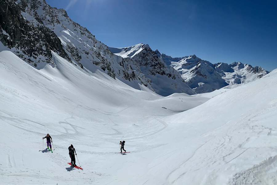 Aufstieg auf der „Langen“