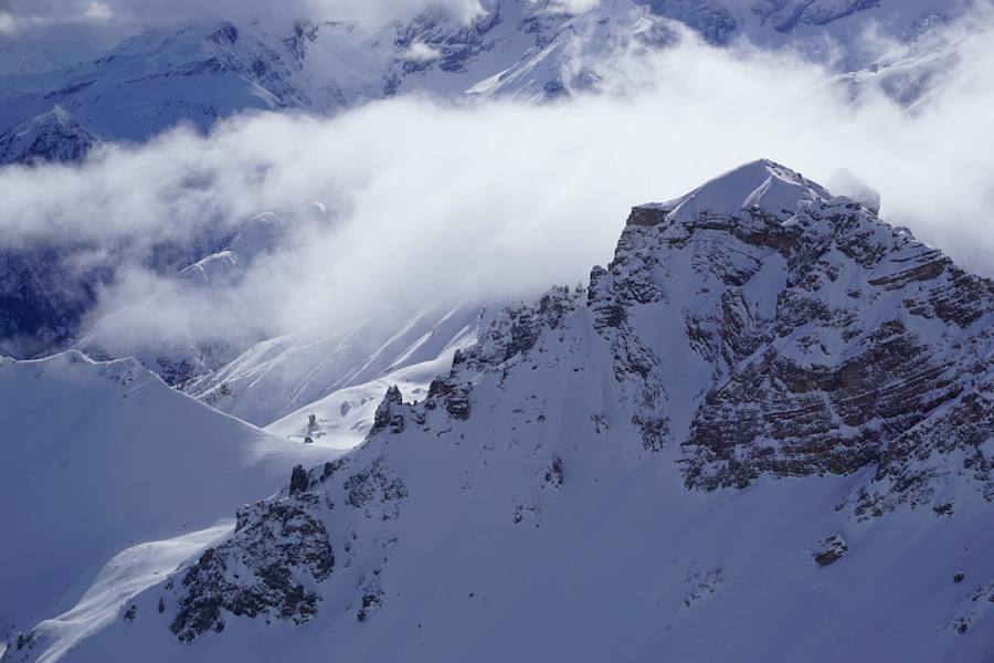 Markanter Gipfelaufbau – die Serles